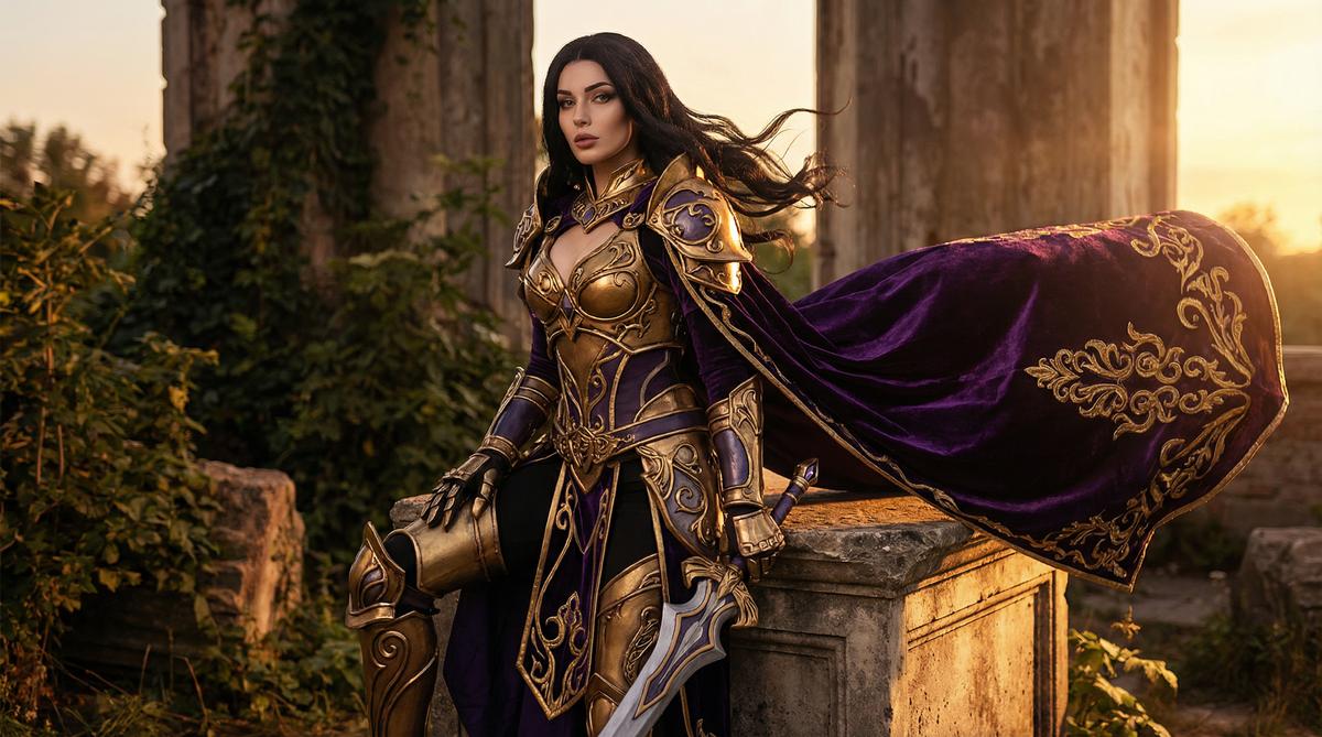 溏心 cosplay视频