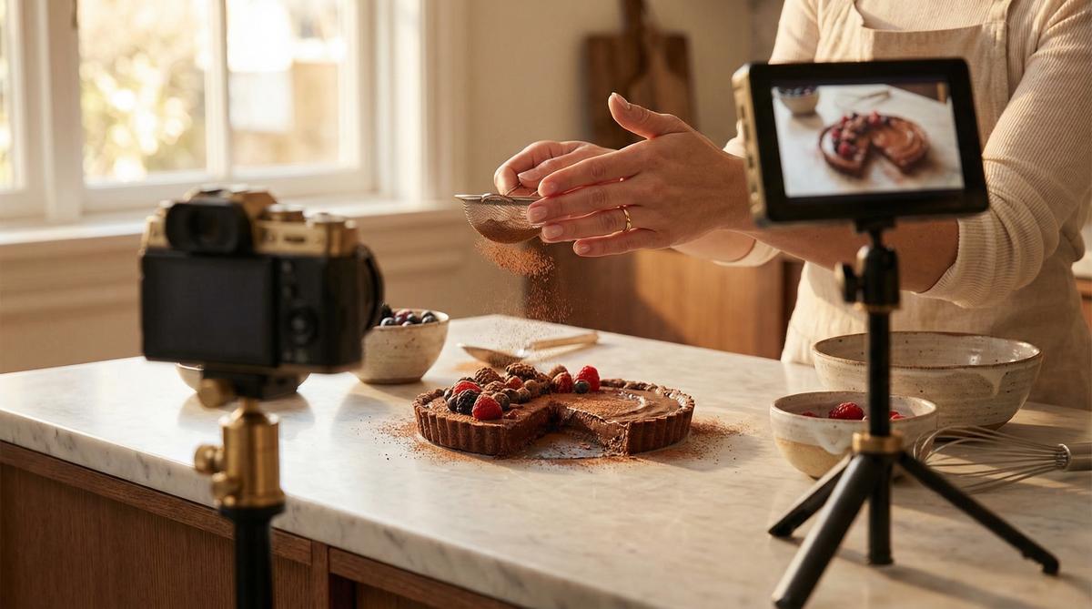 溏心美食视频 - 甜品制作